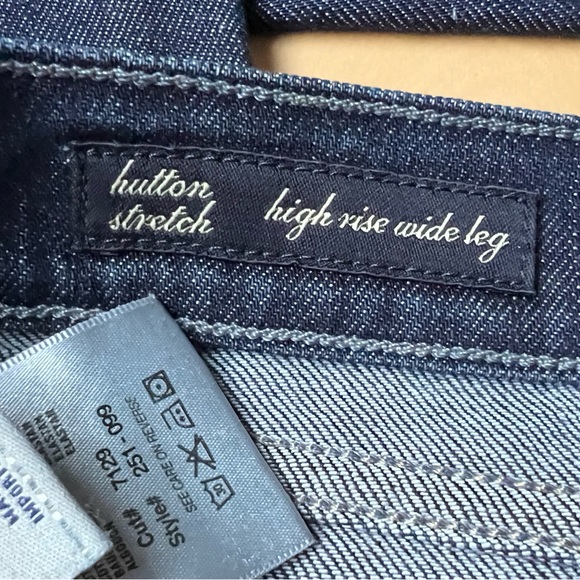 SOLD!!! Citizens of Humanity jeans 27x34 Hutton high rise wide leg - Picture 10 of 10